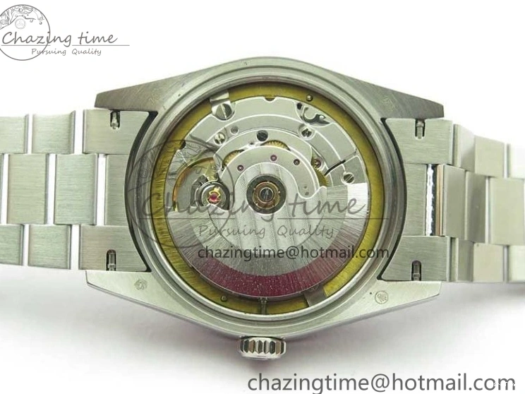 MiroTime 0521 Day-Date 36mm 128239 SS Crystal BP Best Edition Blue Crystal Marker Dial on SS President Bracelet A OdorResistant 2677